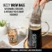 Bizzy Organic Cold Brew Coffee Brew Bags - Smooth & Sweet Blend - 12 Count - Specialty Grade Arabica - Makes 42 Cups - Buy Online on GoSupps.com