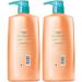 L'Oreal Paris Elvive Dream Lengths Curls Shampoo and Conditioner 2PK - Paraben-Free with Hyaluronic Acid and Castor Oil - For Wavy to Curly Hair - 1 Kit - Buy Online on GoSupps.com