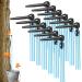 NIDONE Maple Syrup Tapping Kit Maple Taps Set with 24in Tubes 12 Set Food Grade Non-slip Maple Syrup Tapping Kit L-shaped Tree Taps for Syrup Maple Syrup Supplies