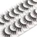 Losha Wispy Lashes 8 Pair Pack | Natural Look Handmade False Eyelashes | Reusable Fake Eye Lashes | Clear Band | G1 Wispy Lashes - 12-19mm - Buy Online on GoSupps.com