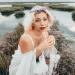 Handmade Raw Crystal Quartz Moon Crown for Women - Halloween Witch Tiara - Mermaid Crown for Festival & Rave - 2 Colors - Buy Online on GoSupps.com