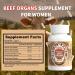 Well&Whole Grassfed Beef Organ Supplement Capsules, Organic Female & Male Bovine Organ Complex, Grass Fed & Pasture Raised, Total Body Wellness Support, 60 Capsules, 60 Days Supply - Buy Online on GoSupps.com