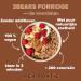 3Bears Porridge Elegant Cacao 4er Package 4 x 400g No added sugars Overnight oats Breakfast 100 natural - Buy Online on GoSupps.com