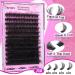 Yawamica Fluffy Lash Clusters - 200D Volume Eyelash Extensions 14-20mm Wispy Individual Lashes | 240pcs DIY for Beginners - Buy Online on GoSupps.com