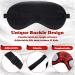 4 Pack Silk Kids Sleep Mask with Adjustable Strap - Comfortable Eye Covers for Boys, Girls, Women, Men - Ideal for Sleeping, Travel, Party - Premium Quality - Buy Online on GoSupps.com
