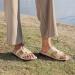MEGNYA Women's Arch Support Sandals for Plantar Fasciitis - Adjustable Straps, Khaki (Size 10 W) - Buy Online on GoSupps.com