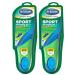 Dr. Scholl’s Sport Insoles // Superior Shock Absorption and Arch Support to Reduce Muscle Fatigue and Stress on Lower Body Joints (for Men's 8-14), 2 Count