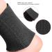 Dioche Compression Ankle Support Sleeve for Plantar Fasciitis & Arthritis - Arch Support for Athletes & Dancers - Black Recovery Gear - Buy Online on GoSupps.com