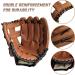 Leapbeast Baseball & Softball Gloves - 12.5 Inch Training Gloves with Ball for Adults & Kids - Durable Brown Competition Gear - Buy Online on GoSupps.com