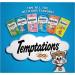 Buy TEMPTATIONS Classic Cat Treats Variety Pack - Crunchy & Soft (4) 3oz Pouches - Buy Online on GoSupps.com
