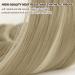 Buy BARSDAR 86cm Braided Ponytail Extension - Soft Natural Synthetic Hair for Women (16H613# - Helles Ashbraun & Bleichblond) - DIY Hair Styling - International Shipping Available - Buy Online on GoSupps.com