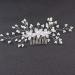 inSowni 30 Pack Silver Wedding Hair Combs & Pins - Rhinestone Pearl Decorative Accessories for Bridal Prom Hairstyles - Buy Online on GoSupps.com