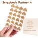 TSSART 600 Count Acid Free Photo Corners - Self-Adhesive Paper Corners with OxidationÂ Resistance for Scrapbooks Photography and Cardstock (Kraft) - Buy Online on GoSupps.com