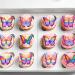 24 x Pre-Cut Beautiful Colourful Multicolour Butterflies Edible Wafer Rice Paper Cupcake Cake Dessert Toppers Birthday Pride LGBT Party Wedding Decorations Butterfly - Buy Online on GoSupps.com