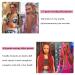 UPruyo 26 Inch Pre Stretched Kanekalon Hot Pink Braiding Hair - Yaki Texture, 3 Packs - Buy Online on GoSupps.com