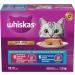 WHISKAS Perfect Portions Meaty Selections Adult Wet Cat Food Pat 12x75g Tray & Seafood Selections Adult Wet Cat Food Pat Multipack - 6 Whitefish and Tuna 6 Salmon 12x100g Tray Beef Chicken + Cat Food - Buy Online on GoSupps.com