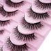 Buy 10 Pairs 3D Natural Wispy Cat Eye Mink Lashes - Fluffy & Thick False Eyelashes (W55) | International Shipping - Buy Online on GoSupps.com