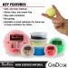 CanDo Theraputty Plus 1lb Yellow X-Soft for Hand Exercise Rehabilitation - Physical & Occupational Therapy Strengthener - Buy Online on GoSupps.com