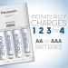 Buy Panasonic eneloop Rechargeable Batteries Power Pack | 10AA 4AAA & Charger - International Shipping Available - Buy Online on GoSupps.com