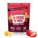 Energy Chews - Focus + Energy Gummies 100mg Caffeine per 2 Gummies Includes B12 Magnesium Electrolytes All-Natural Ingredients (Strawberry Lemonade - 30 Chews 3.17oz)