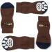 PET Heroic Indoor Anti-Slip Socks for Dogs & Cats | 6 Sizes S to 3XL | Paw Protection & Traction with Silicone Gel - Brownish XL - Buy Online on GoSupps.com
