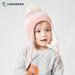 LANGZHEN Toddler Winter Hat Earflap Knit Cap, Fleece Lined Beanie for Baby Boys Girls 1-2 Years - Deer-Pink - Buy Online on GoSupps.com
