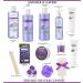 Purelis XL Lavender & Jasmine Bath Gift Basket for Women - All Natural Spa Goodies, Sulfate & Paraben Free | PN-220 - Buy Online on GoSupps.com
