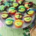 Gyufise 24Pcs Ninja Cupcake Toppers Glitter Martial Arts Karate Kung Fu Warriors Cupcake Picks for Ninja Theme Baby Shower Kids Birthday Party Cake Decorations Supplies Multi Glitter - Buy Online on GoSupps.com