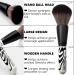 Travel Makeup Brush Blending Set - Foundation Concealers Eye Shadows & Mirror Kits for Flawless Application | International Shipping Available - Buy Online on GoSupps.com