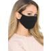 Komonee Cotton Washable Reusable Black Face Mask Dustproof Cloth Mouth Cover Covering For Men Women Outdoors Indoors Cycling Ski Protection 1