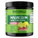 NATURELO Whole Food Magnesium Powder - Supports Stress Relief Relaxation Raspberry Lemon Flavor - 85 Servings | 15 oz Magnesium Powder 15 Ounce (Pack of 1)
