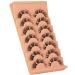 Cluster Natural Lashes D Curl Wispy Individual Strips False Eyelashes - Eefofnn DIY Lash Extensions Multipack - Buy Online on GoSupps.com