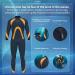 Hevto 3/2mm Neoprene Full Shorty Wetsuit for Women & Men - Keep Warm for Surfing, Swimming, Diving & SUP - M16-Orange Men X-Large - Buy Online on GoSupps.com