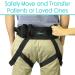 Vive Transfer Belt with Leg Loops - Medical Nursing Safety Gait Assist Device - 52 Inch - Buy Online on GoSupps.com