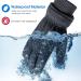 Acdyion Winter Ski Gloves for Men & Women - Warm Thinsulate Outdoor Gloves for Skiing Hiking Cycling & Snowboarding - Black - Buy Online on GoSupps.com