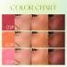 Multi-Use Makeup Blush Stick Beauty Solid Moisturizer Stick Waterproof Natural Nude Makeup Tinted Solid Moisturizer Stick for Eyes Lips Cheek (Rose red 30g) - Buy Online on GoSupps.com