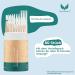 Vigorous Sustainable Interdental Brushes - 80 Pack ISO Size 4 (0.7 mm) for Effective Tooth Cleaning - Eco-Friendly Dental Hygiene - Buy Online on GoSupps.com