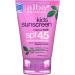 Alba Botanica Natural Protection Very Emollient SPF 45 Sunscreen  4 Ounce