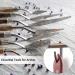 16-Piece Stainless Steel Painting Knife Set with Wooden Handle - Ideal for Oil & Acrylic Painting - Buy Online on GoSupps.com