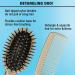 Conair Detangle & Style Wide-Tooth Comb and Travel Hairbrush Set - 2 Count, Color May Vary | Metal Travel Brush Set - Buy Online on GoSupps.com