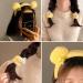 REYIN-CHHN Yellow Plush Bear Ears Headband and Hair Ties - Bee Ears Headband Adult The Pooh Ears Headband Adult Bear Headband Fashion Headbands for Women Ponytail Holders Cute Costume - Buy Online on GoSupps.com