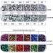 WORTHOFIRST Two Hotfix Applicators with 7200pcs Rhinestones - 14 Colors, 7 Sizes, White/Purple Rhinestone Kit - Buy Online on GoSupps.com