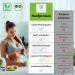 Hanfbayer Regional Hemp Protein Powder 1kg - 55% Protein Vegan Water-Soluble Magnesium & Amino Acids - Delicious E-Recipes for Muscle Building - Buy Online on GoSupps.com