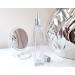 Z nitude Glassworks 100ml Empty Tall Glass Perfume Spray Bottle Silver - Buy Online on GoSupps.com