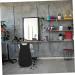 minkissy Barber Apron Work Dress Barber Uniform Vest Double Back Hairdressing Tool Polyester - Buy Online on GoSupps.com