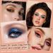 Palette de Fards Paupi res 120 Couleurs Professional Makeup Palette d'Ombres Teintes Paillet es Et Mattes Hautement Pigment es Palettes de Maquillag R sistante L'eau Pour F te Cosplay Et - Buy Online on GoSupps.com