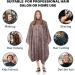 Waterproof Leopard Barber Cape for Women | Professional Hair Cutting Cape 64x56 | Adjustable Salon Cape for Hair Stylists & Home Use - Buy Online on GoSupps.com