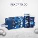 NIVEA MEN Ready to Go Gift Set (4 Products) Men's Grooming Gift Set with Shower Gel Face Wash and Lip Balm Plus Practical Washbag - Buy Online on GoSupps.com