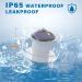 Solar Floating Flame Pool Lighting - 2PCS Water Lanterns for Garden Pond & Balcony Decoration - Buy Online on GoSupps.com