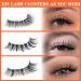 ALICE C19 DIY Cluster Lash Extension Kit | Natural Look | Strong Hold Bond | CC Curl False Eyelashes Tweezers - Buy Online on GoSupps.com